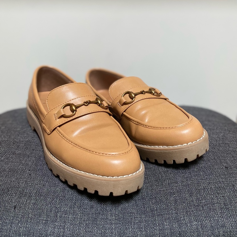 A New Day Tan loafers